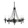 Elstead Lighting WARWICK WR5-GRAPHITE Švieslentė 5x60W/E14