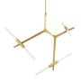 King Home CANDELABR XCP8053-6.GOLD Pakabinama lempa 4x3,5W/G9 IP20