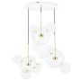 King Home CAPRI DISC XCP9148-3A Pakabinama lempa 6x7W/LED 3000K IP20
