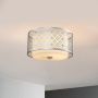 Elstead Lighting Ziggy ZIGGY-F-M-LS Lubų šviestuvas 2x60 W/E27