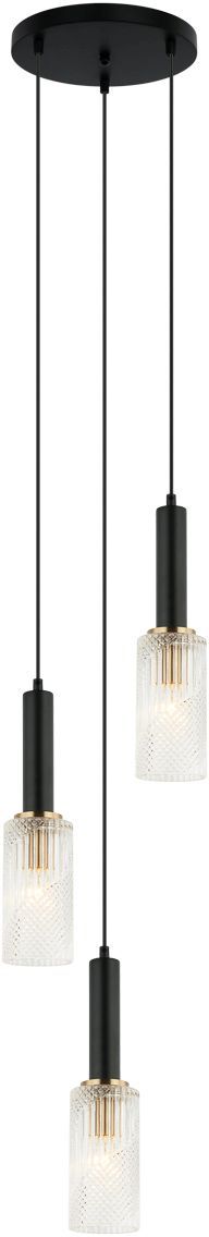 Italux-Perola-PND-43309-3 BK+BR-ITXPND-43309-3 BK+BR