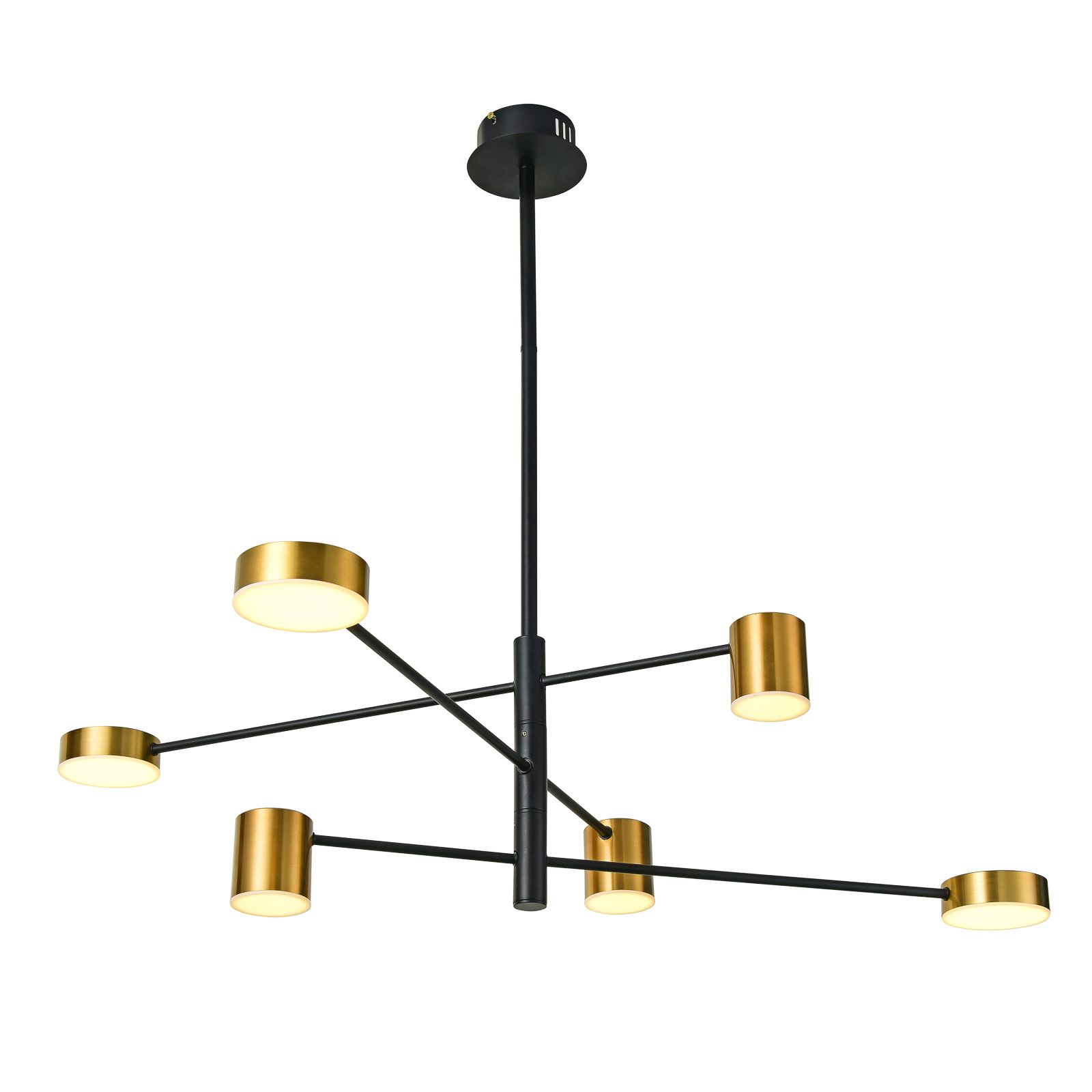 Italux-Remdal-PND-16374-6-BK-GD-4K-ITXPND-16374-6BKGD4K