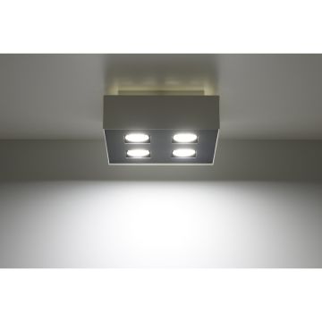 Sollux MONO SL.0069 Lubų šviestuvas 4x40W/GU10