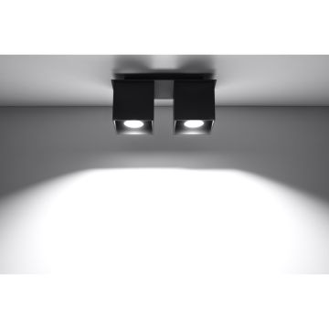 Sollux QUAD SL.0063 Lubų šviestuvas 2x40W/GU10