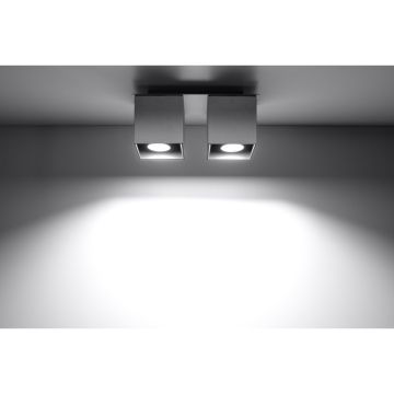Sollux QUAD SL.0064 Lubų šviestuvas 2x40W/GU10