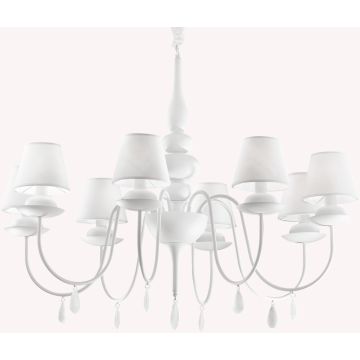 Ideal Lux BLANCHE 035574 Švieslentė 8x40W/E14 ip20