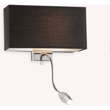 Ideal Lux HOTEL 035956 Sienos lempa 1x60W/E27+1x1,5W/LED ip20