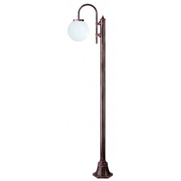 Novolux BOOM 036D-G05X1A-02 Gatvės šviesos stulpas 1x70W/E27 IP43