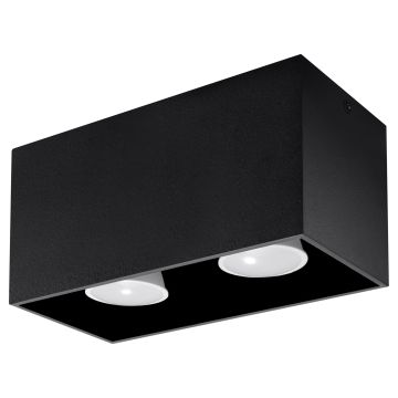 Sollux QUAD SL.0381 Lubų šviestuvas 2x40W/GU10