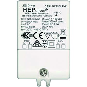 Astro Lighting LED DRIVER 6008095 Maitinimo šaltinis IP20