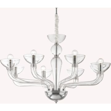 Ideal Lux CASANOVA 044255 Švieslentė 8x40W/E14 ip20