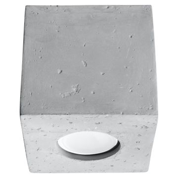 Sollux QUAD BETON SL.0489 Lubų šviestuvas 1x40W/GU10