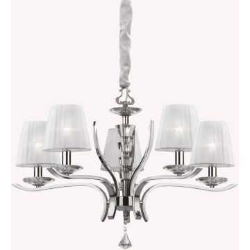 Ideal Lux PEGASO 066448 Švieslentė 5x28W/E14 ip20