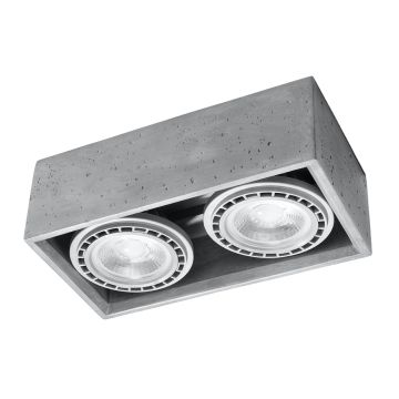 Sollux QUATRO 2 SL.0884 Lubų šviestuvas 2x40W/GU10 IP20
