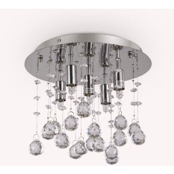 Ideal Lux MOONLIGHT 094649 Stropo šviestuvas 5x40W/G9 ip20