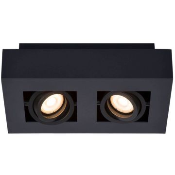 Lucide XIRAX 09119/11/30 Lubų šviestuvas 2x5w/gu10 2200k 320lm ip20