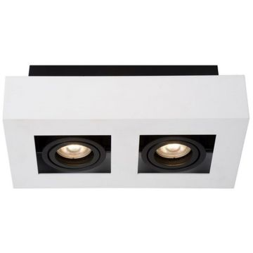 Lucide XIRAX 09119/11/31 Lubų šviestuvas 2x5w/gu10 2200k 320lm ip20