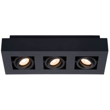 Lucide XIRAX 09119/16/30 Lubų šviestuvas 3x5w/gu10 2200k 320lm ip20