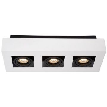 Lucide XIRAX 09119/16/31 Lubų šviestuvas 3x5w/gu10 2200k 320lm ip20