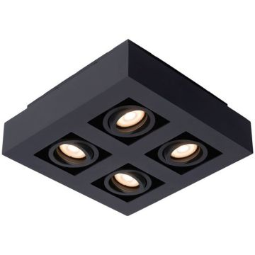 Lucide XIRAX 09119/21/30 Lubų šviestuvas 4x5w/gu10 2200k 320lm ip20