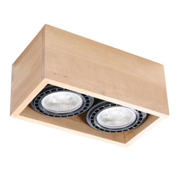 Sollux QUATRO 2 SL.0916 Lubų šviestuvas 2x40W/GU10 IP20