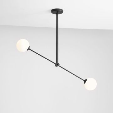 Aldex OHIO 1081PL_H1 Stropo šviestuvas 2x40W/E14