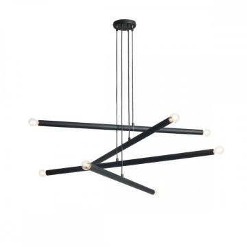 Aldex TUBO 1072P1 Pakabinama lempa 8x40W/E14