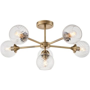 Endon Allegra 103171 Stropo šviestuvas 6x7w/e14 ip20