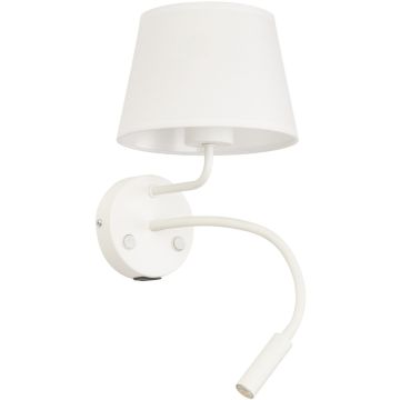 TK Lighting MAJA 10204 Sienos lempa 1x15W/E27+1x8W/G9 IP20