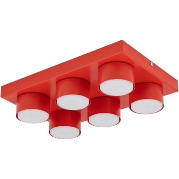 TK Lighting BRIX 11294 Stropo šviestuvas 6x11W/gx53 IP20