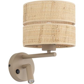 TK Lighting CALMA 11600 Sienos lempa 1x15w/E27+1x8w/G9 IP20