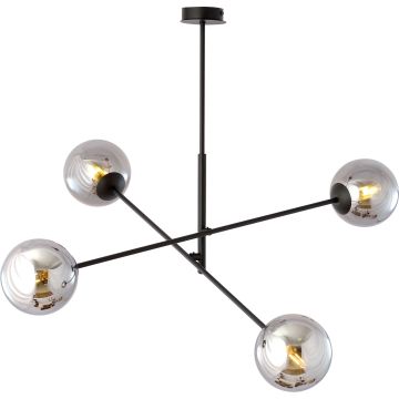 Emibig LINEAR 1167/4 Stropo šviestuvas 4x40W/E14 IP20