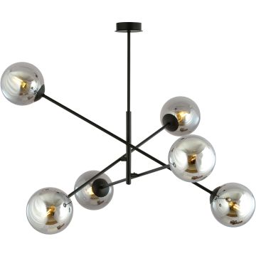 Emibig LINEAR 1167/6 Stropo šviestuvas 6x40W/E14 IP20