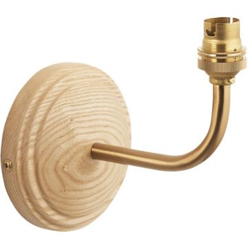 Endon Wood Arc 115076 Sienos lempų rankena 1x7w/b22 ip20