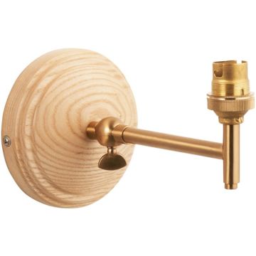 Endon Wood Fold 115077 Sienos lempų rankena 1x7w/b22 ip20