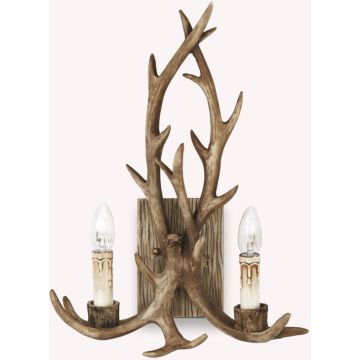 Ideal Lux CHALET 115511 Sienos lempa 2x40W/E14 ip20
