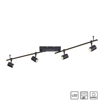 Paul Neuhaus BARIK 6525-18 Taškinis šviestuvas 5x4,5W/GU10|LED 3000K 2100LM IP20