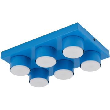TK Lighting BRIX 11285 Stropo šviestuvas 6x11W/gx53 IP20