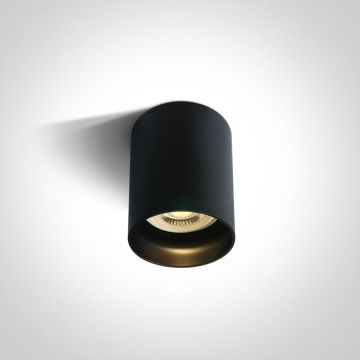One Light Wall & Ceiling 12105N/B/B Lubų šviestuvas 1x10W/GU10 IP20