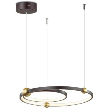 Altavola Design Aurora LA110/P_50_3k_black Pakabinama lempa 2x49W/LED 3000K 2940lm IP20