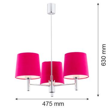 Argon BOLZANO 1382 Švieslentė 3x15W/E27 IP20