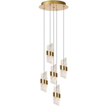 Lucide KLIGANDE 13496/36/02 Pakabinama lempa 5x7w/led 2700k 720lm ip20