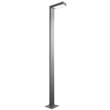 Norlys ASKER POLE 1363AL Gatvės šviesos stulpas 1x18W/LED 3000K 1710LM IP65