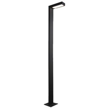 Norlys ASKER POLE 1363B Gatvės šviesos stulpas 1x18W/LED 3000K 1710LM IP65
