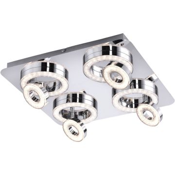 Paul Neuhaus TIM 14522-17 Stropo šviestuvas 8x25W/LED 3000k 2280lm ip20
