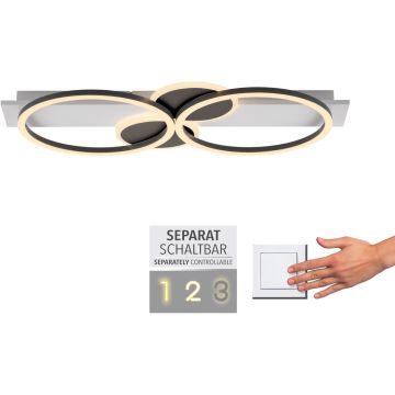 Paul Neuhaus TROOPER 14552-16 Stropo šviestuvas 4x40W/LED 3000k 6400lm ip20