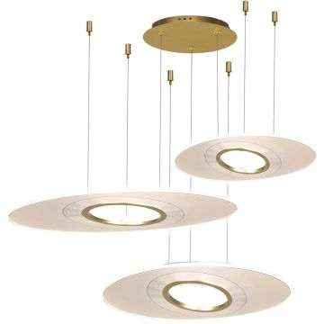 Altavola Design Eclipse LA116/P3_97_3k_gold Pakabinama lempa 3x80W/LED 3000K 4800lm IP20