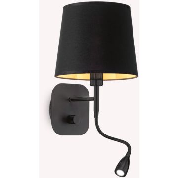 Ideal Lux NORDIK 158242 Sienos lempa 1x40W/E14+1x1.5W/LED ip20