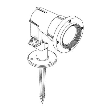 Norlys SANDE 1592BC Sodų prožektorius 1x5,5W/GU10 3000K 375LM IP65
