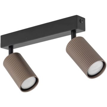 TK Lighting TUNE BROWN 16147 Taškinis šviestuvas 2x10W/GU10 IP20